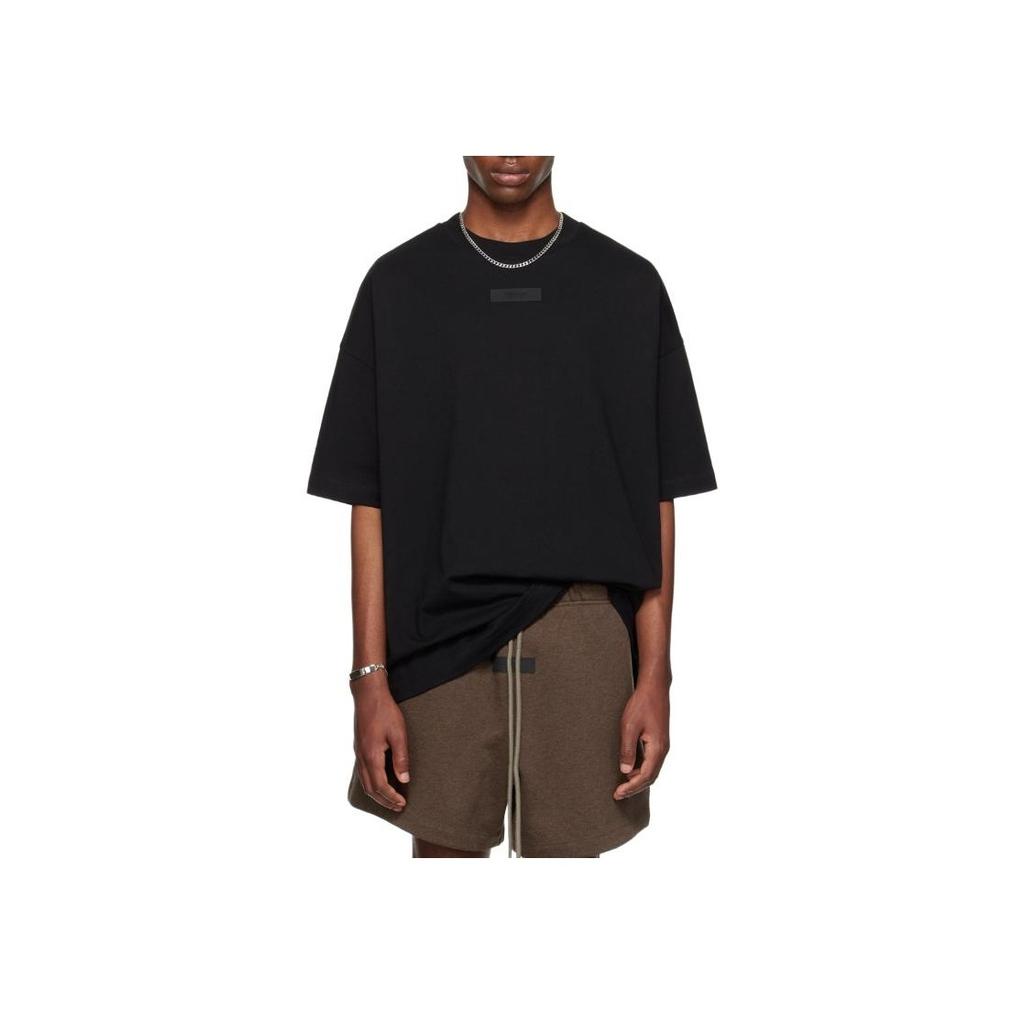 Fear of God Essentials Short-Sleeve Tee Black Men Tops 125SU244190F