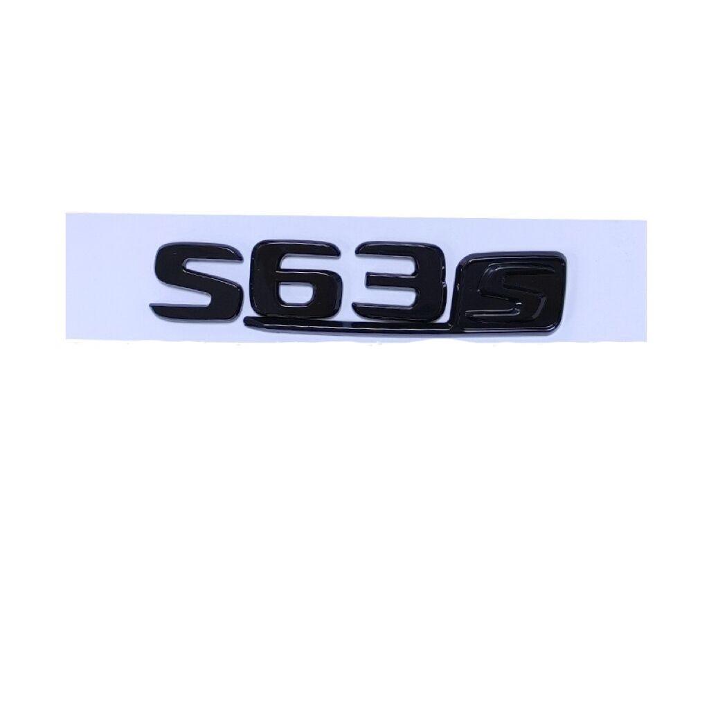 Black AMG Letter Badges for Mercedes C-Class, E-Class, GLS63s, E63s, C63s - Rear Tail Modified Car Stickers