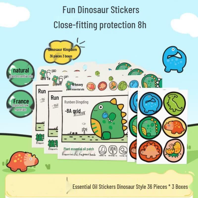 Runben Plant Essential Oil Mosquito Repellent Patches