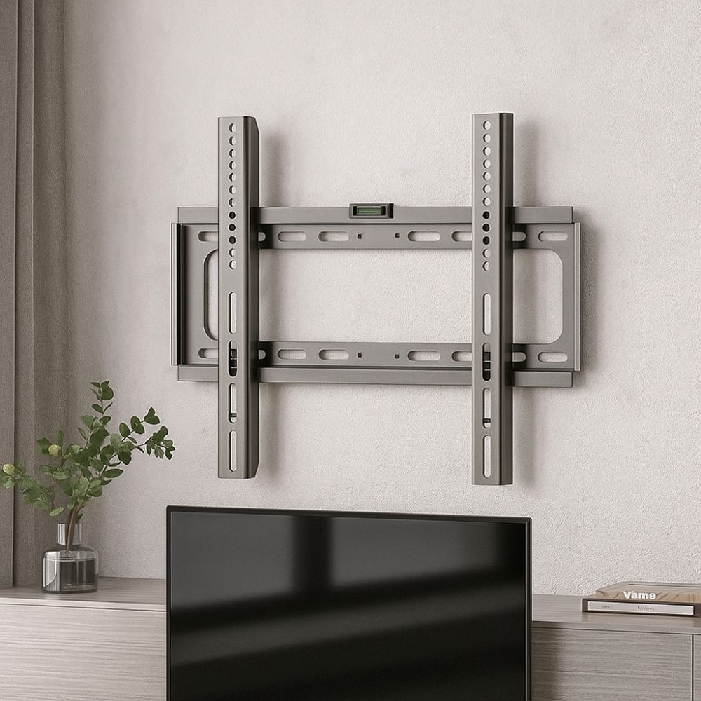 Stable Metal TV Wall Mount Fixed Fixed Mount Space Saving Universal TV Bracket Rust Prevention LCD Mount Living Room