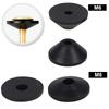 12Pcs Conical Toilet Bolt Rubber Washer Beveled Gasket Sealing Washers Toilet Tanks Leakage Prevents Kits Easy To Use