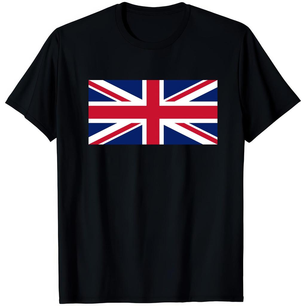 Union Jack T shirt British Flag Graphic Tee