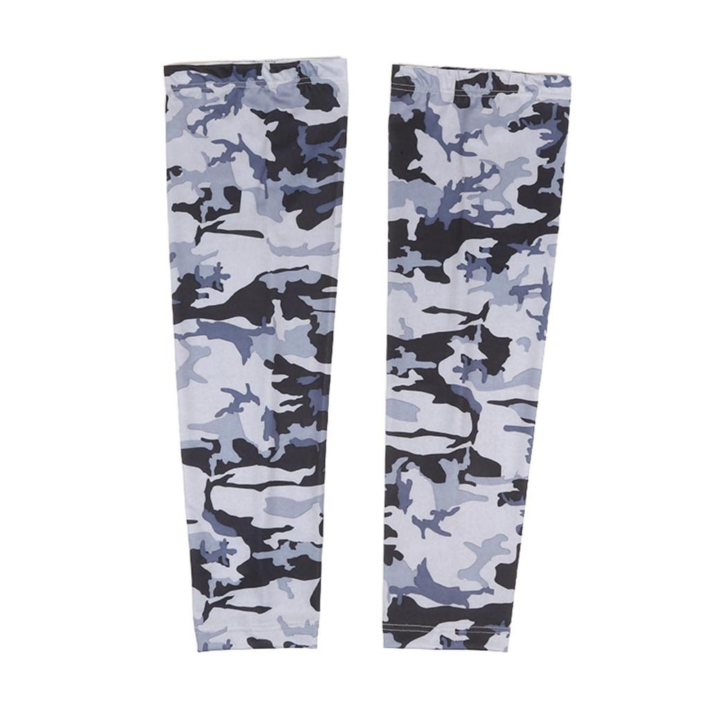 Sommar UV-skydd Solskydd Cykling Benvärmare Silke Is Andningsbar Skydd Cykelracing Benvärmare för Man Kvinna