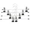 5/10/20 PCS Pants Clip Multifunctional Metal Trousers Clips Adjustable Pants Hanger Essential Household Closets Storage Item ZYF