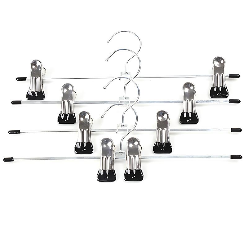5/10/20 PCS Pants Clip Multifunctional Metal Trousers Clips Adjustable Pants Hanger Essential Household Closets Storage Item ZYF