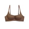 Seamless Women Bra Gathers Shock-Proof Thin Pad Sexy Push Up Underwear Solid Color Female Intimate Bralette Lingerie