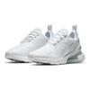 Nike Air Max 270 Blanc Argent Métallique GS 943345-103