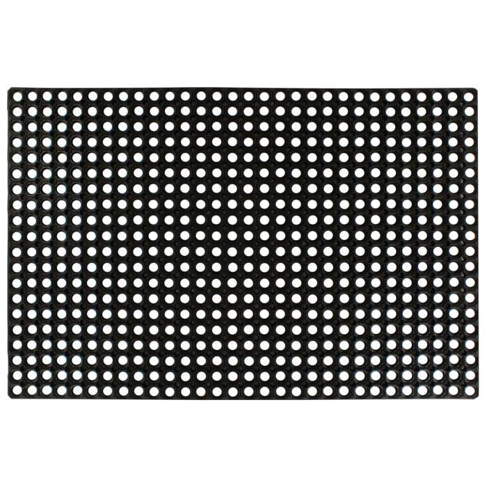 VidaXL Tapis Caoutchouc 23 mm 80 x 120 cm