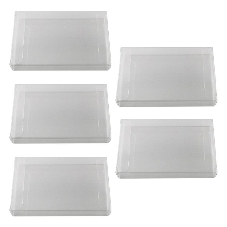 5 шт./10 шт./20 шт. Упаковка ПЭТ-пластиковых коробок для хранения карт-протекторов для игр, прозрачное и защитное решение