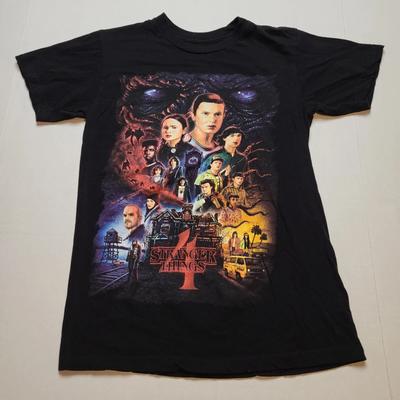 Netflix Stranger Things T-Shirt Mens S Black Tee ?76