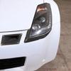 2Pcs Car Headlight Headlamp Front Lamp Eyebrow Sticker Eyelid Decoration Trim For Nissan 350Z 2003-2006 Styling