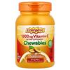 Emergency Vitamin C Chewable Tablets, Orange Blast, 1000mg (40 Count, 500mg Per Tablet)
