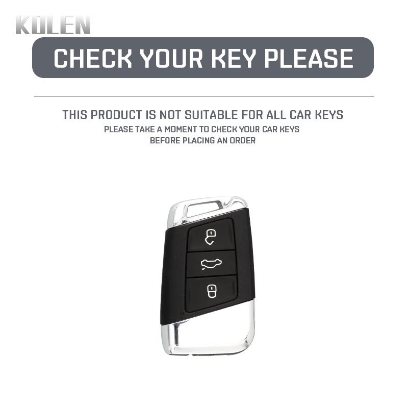 Tpu Car Key Case Cover Shell Fob For Vw Volkseagen Passat B8 Magotan For Skoda Superb A7 Kodiaq Seat Key Protector Accessories