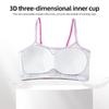 Sutiã escolar simples, cor arco-íris, regata feminina, roupa íntima para adolescentes, sorvete, bralette