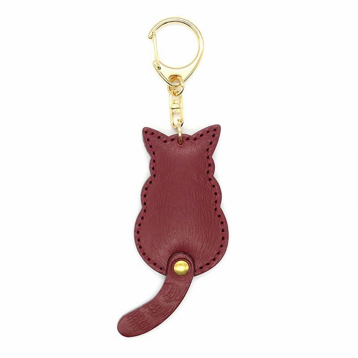 

[WACHIFIELD] Dayan Genuine Leather, Made in Japan, WACHI Leather Workshop 50th Anniversary Product, Pastel Leather Dayan Pastel Tail Key (Wine)