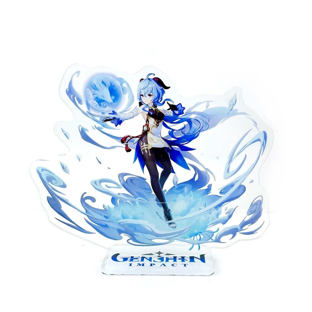 Liyue characters Xiangling Ganyu Hutao Xinyan acrylic stand standee toy figure
