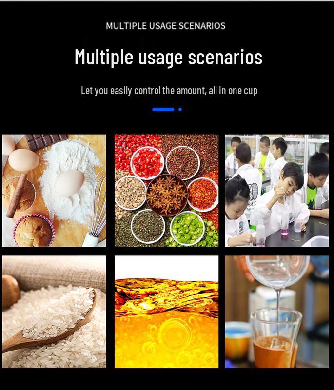 Multi-purpose Measuring Spoon with Scale