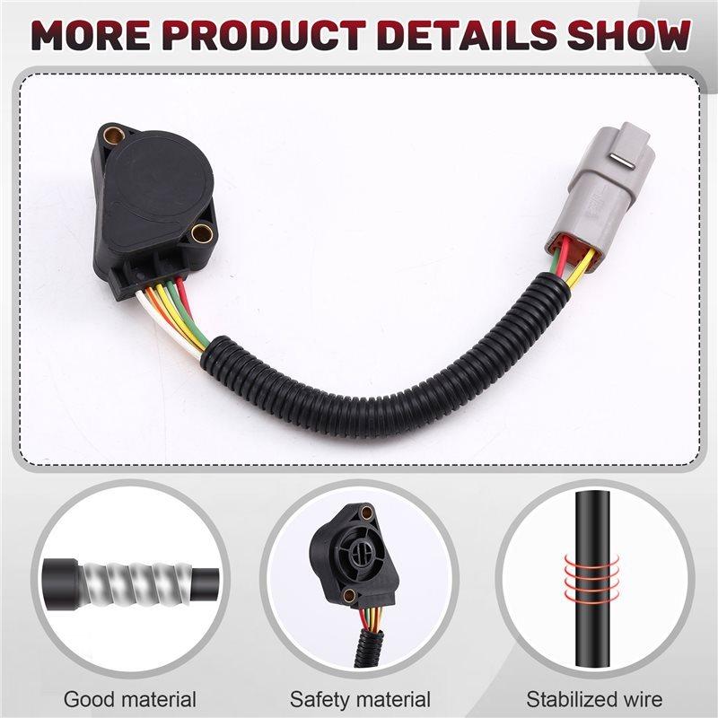 N24R-Car Accessories For Volvo Truck 20893518 21116880 5-Wire Accelerator Pedal Sensor