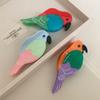 Acetic Acid Animal Hair Clip Parrot Shark Clip Cute Acetate Hair Claw  Female