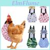 Chicken Diapers Print Pattern Pet Bow Clothes Pet Supplies Diapers