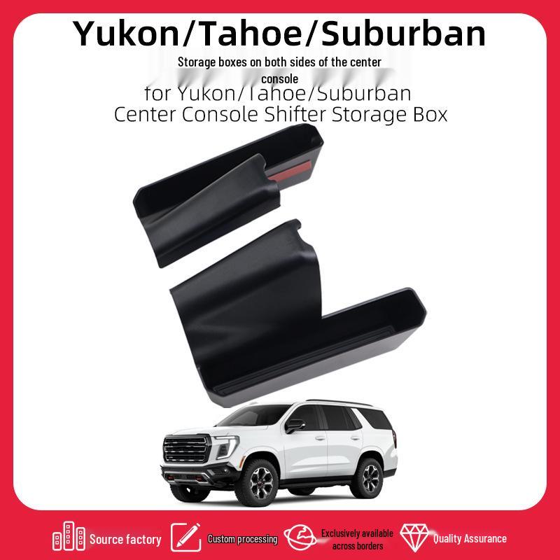 

Center Console Side Storage Organizer for 2021-2024 Yukon, Tahoe, Suburban