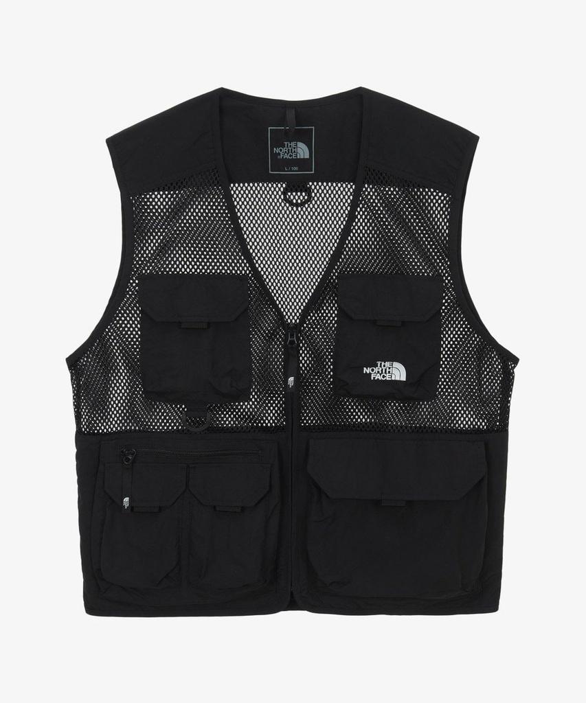 The North Face Nv5Vs01A Men'S Exploring Mesh Vest Black