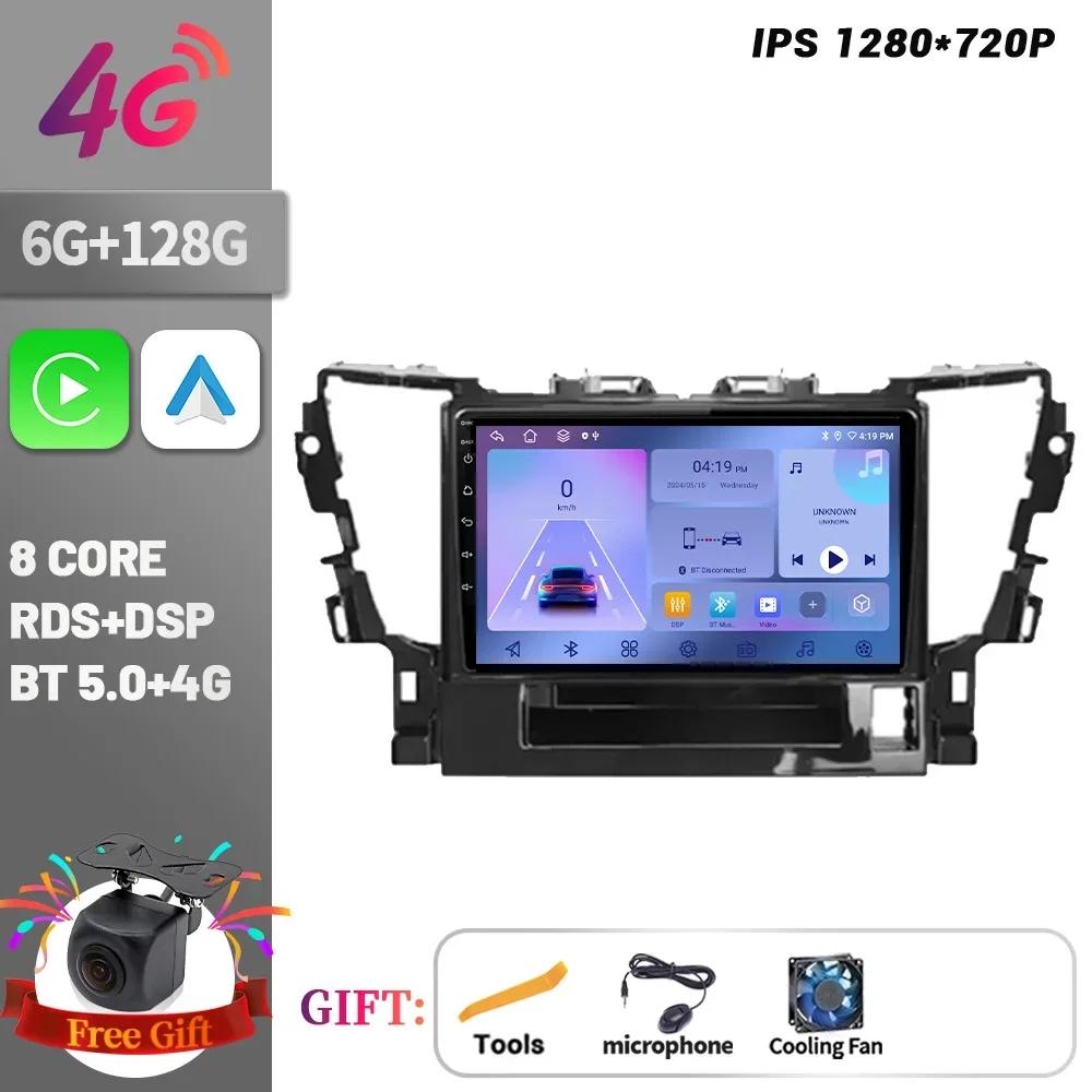 Wireless CarPlay Touch Screen Stereo Android For Toyota Alphard H30 2015-2020 Car Radio Multimedia Navigation Head Unit Screen