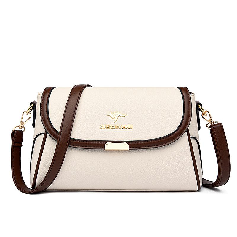 

Bags women s bags spring and summer new one-shoulder messenger handbags large-capacity women s bags medium bags білий
