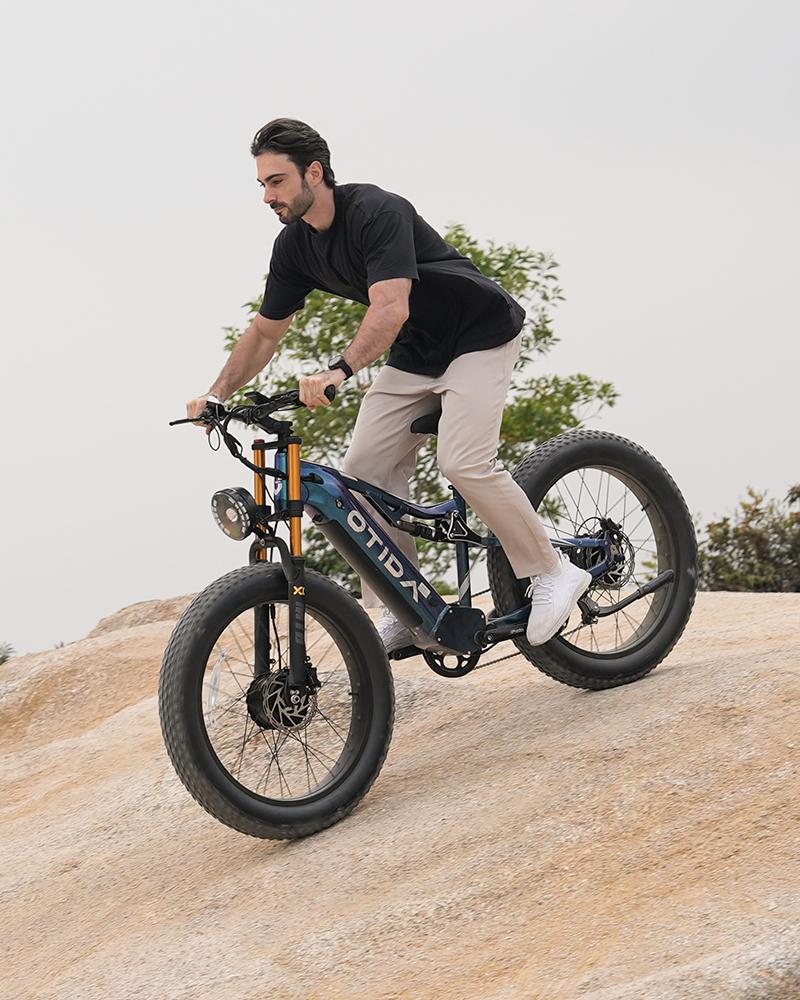 OTIDA S26 3000W 80 Km/h Dual-motor Electric Bike, 52V 20Ah, 26-inch Wide Tyres, Electric Mountain Bike, Electric Bike for Adults