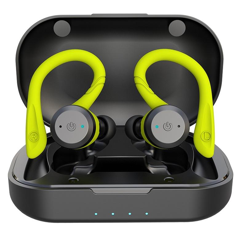 Bluetooth Wireless Headphones with Mic Sports Waterproof TWS Bluetooth Earphones key Control Wireless Headsets Earbuds Phone