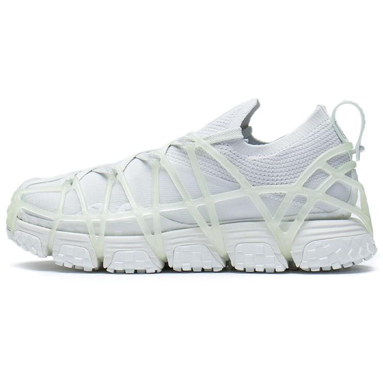 New LiNing Mix ACE Casual Shoes Women's Low Top Frost White AZGS030-1