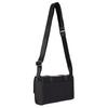 Michael Kors Cooper Monogram Patchwork Flap Shoulder Bag Men Shoulder Bag Black 37S6LCOM1O-BLACK