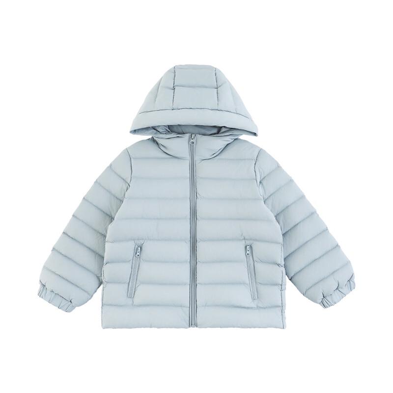 YOYO Girls' 2025 Winter Thermal Lightweight Hooded Duck Down Jacket