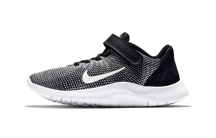 

Nike Flex Runner Low top Kids Running Shoes Black White Children Aged 3 7 Years Old AH3436-001 28