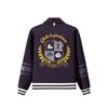 Anta Lifestyle Series Back Letter Stripe Polo Collar Single-Breasted Thick Jacket Women Jackets 162548709N-3