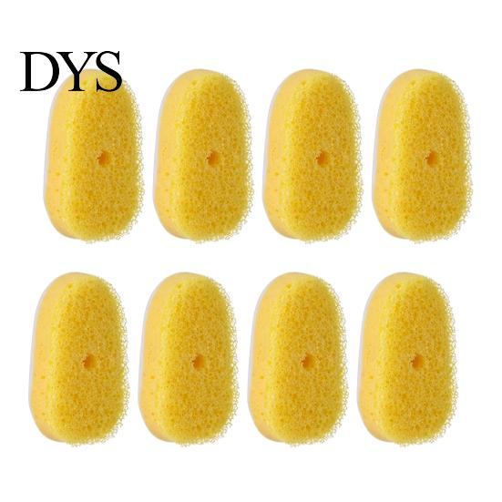 Utility Room Scrubbing Refills Replacement Sponge Head, High Density Non Scratch Pad, Compact Brush Refill Heads Easy Push To Replace Durable Cleaning