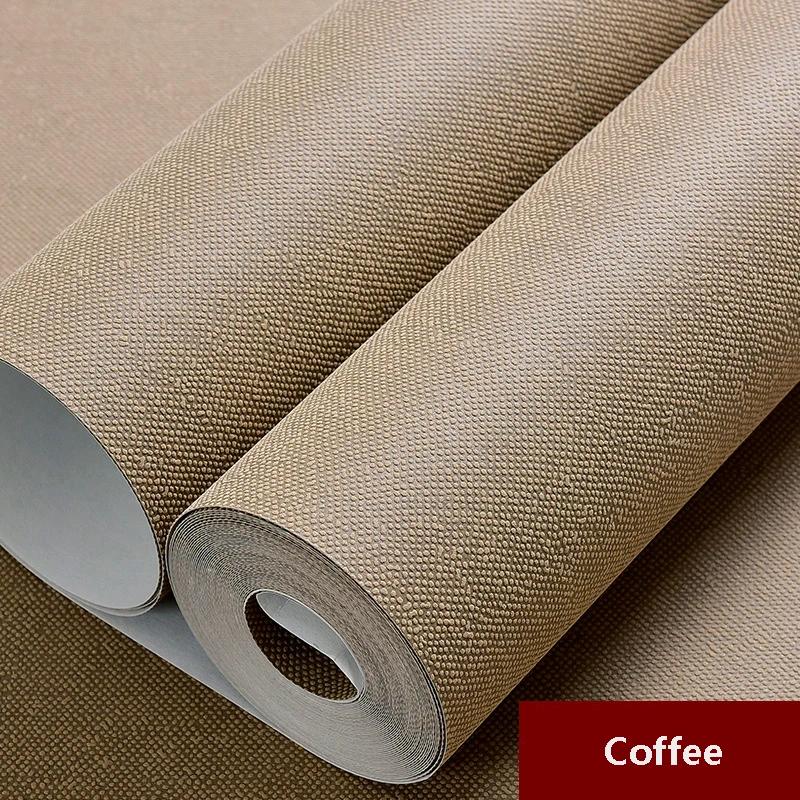 

Простые Современные Обои из Нетканого Материала Однотонные Обои Гостиная Спальня Теплый Фон Настенные Обои 0. 53x2m