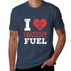 I Love Fossil Fuels Fossil Dinosaur Science TShirt Work Utility Casual Tee Shirt