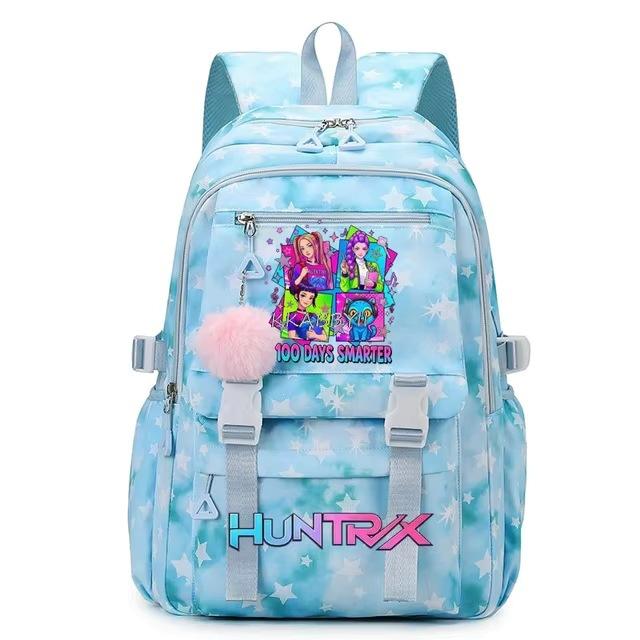 Kpop Demon Hunter Student Backpack Large Capacity Teen Student School Bag Female Travel Backpack Female