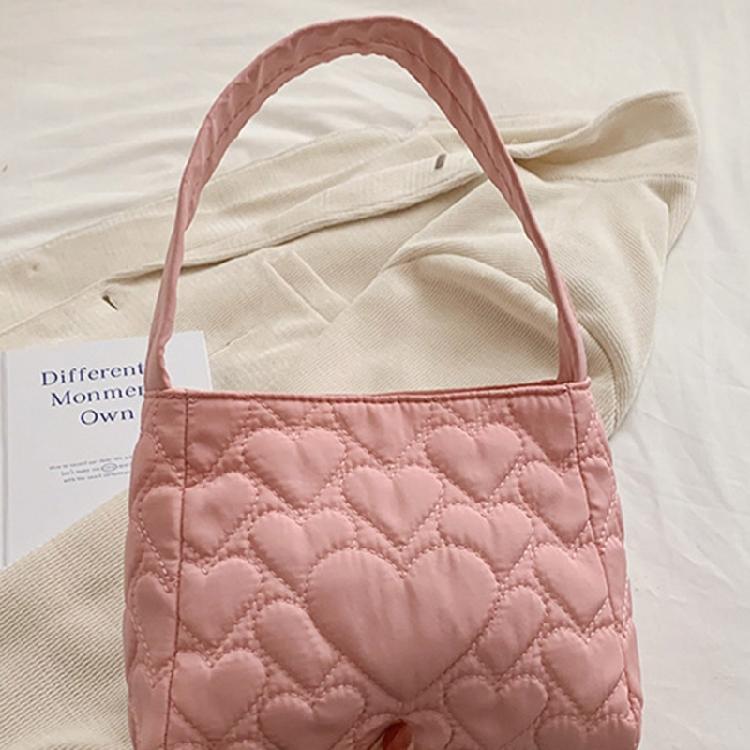Fashionable Candy Color Underarm Bag Durable and Portable Handbag for Women