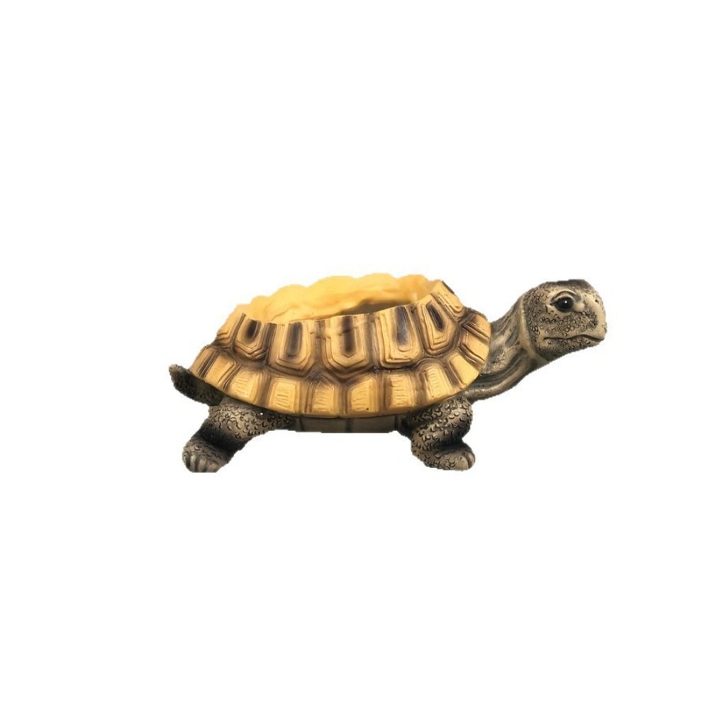 Simulierte Simulations-Schildkröte Pflanzgefäß Harz Kreatives Tier-Ornament Vase Garten-Pflanzgefäß Cartoon Sukkulenten-Pflanzgefäß Haus Büro