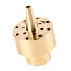 1 4    1 2    3 4  Brass Column Garden Pond Fountain Water Nozzle Sprinkler Spray Head Gold
