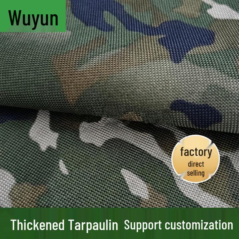 Wujun Camouflage Waterproof Oxford Tarp