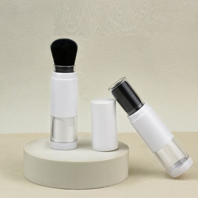 Coolkiss - Portable Flat Foundation Brush with Powder Case