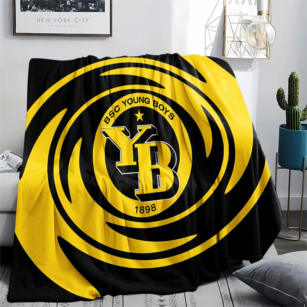 1 Manta de Franela con Estampado del BVB, Alta Calidad para Todas las Estaciones, Decoración del Hogar, Calidez y Comodidad, Perfecta para Regalos de Navidad