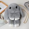Women's Cute Plush Rabbit Crossbody and Backpack – Versatile and Stylish for Students and Kids