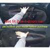 LHD / RHD Only 4 Doors Car For VW Golf 4 MK4 Bora Jetta 1998 - 2005 Door Armrest Panel Microfiber Leather Cover Trim