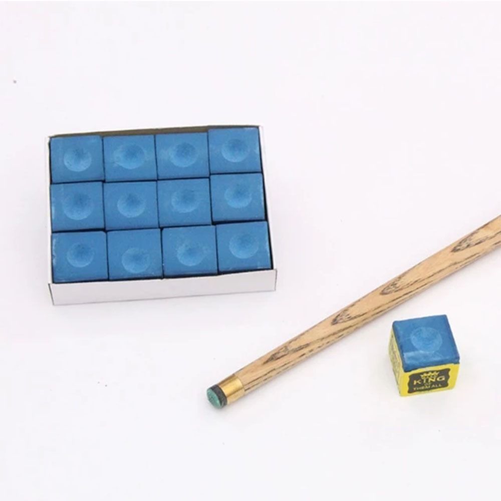 1Pc Pool Cue Tip Billiard Chalks Calcium Carbonate Snooker Accessory New Cue Chalk  Billiard Cue