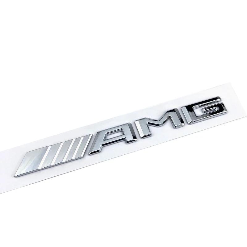 GLC GLB 3d ABS Black Logo AMG Emblem Letters Car Trunk Badge For Mercedes Benz W204 W205 W176 W177 W212 W213 AMG Sticker Access