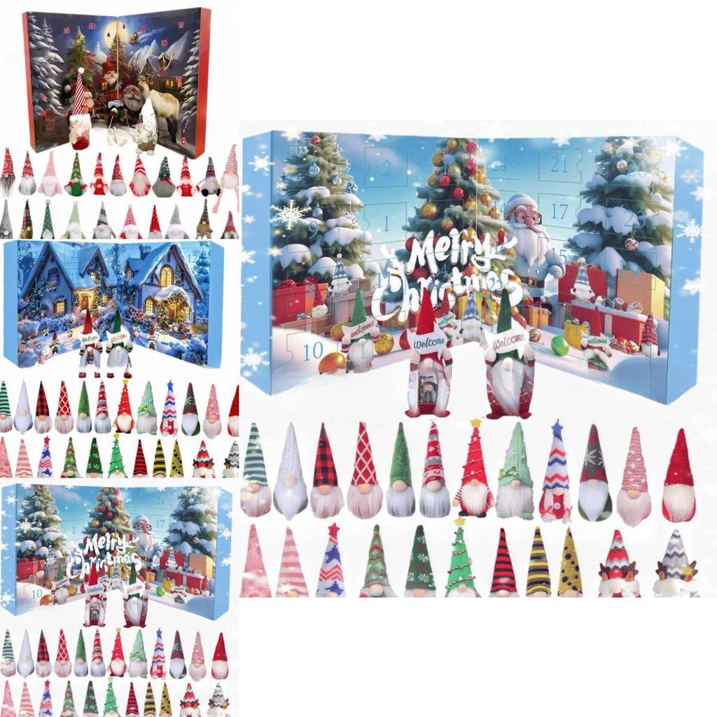 Christmas Gnome Advent Calendar Toy With Developmental Benefits For Children And Parent Interaction